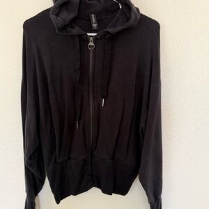 Athleta Slouchy Zip Up Hoodie